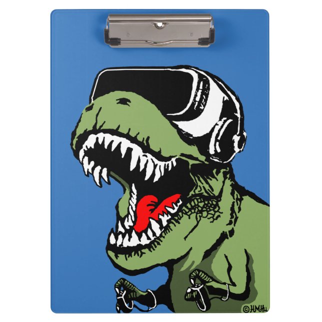 VR T-rex Clipboard (Front)