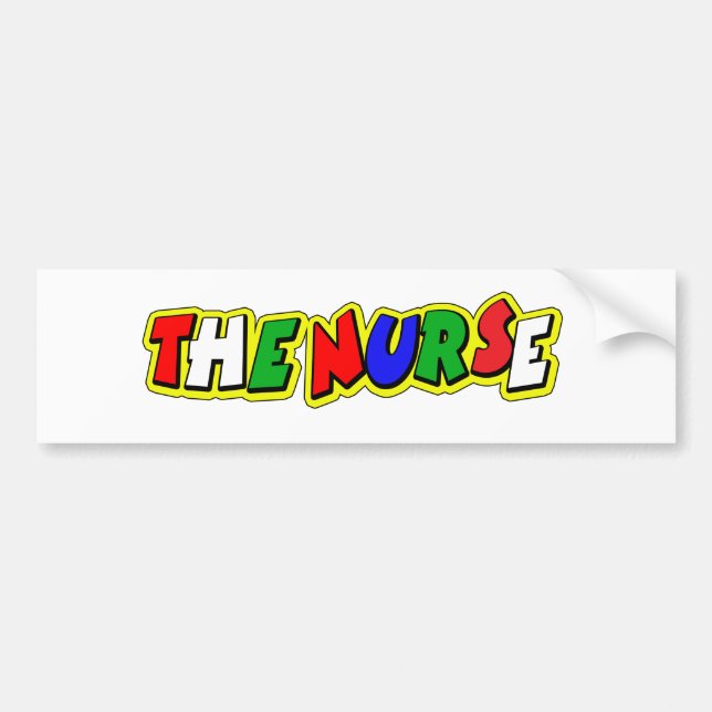 VRnurse5 Bumper Sticker (Front)