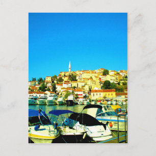 vrsar holiday paradise summer istria croatia postcard