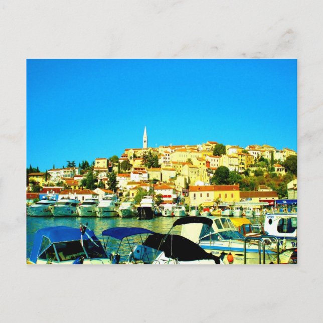 vrsar holiday paradise summer istria croatia postcard (Front)