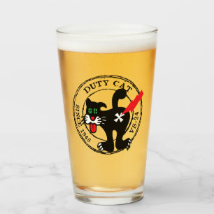 VS-24 DUTY CAT SINCE 1948 GLASS