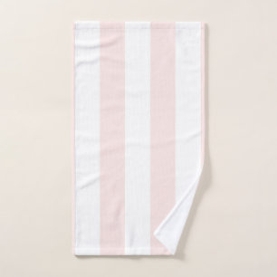 Vs Pink Stripe Hand Towel