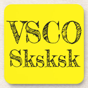 VSCO sksksk Coaster