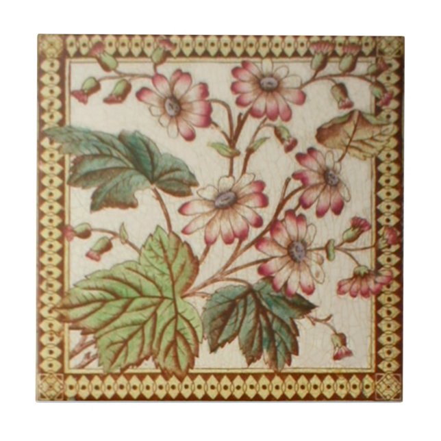 VT0023 Reproduction Antique Transferware Tile (Front)