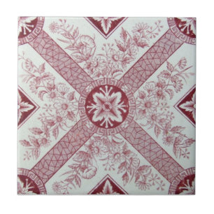 VT0040 Reproduction Antique Transferware Tile