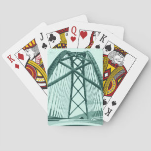 VT to NY Bridge Playing cards 