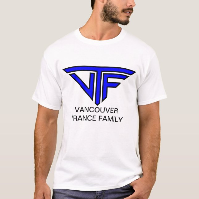 VTF Men's (Dark Blue Logo) T-Shirt (Front)