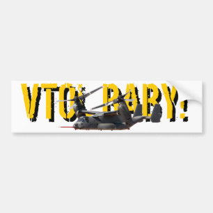 VTOL BABY Bumper Sticker