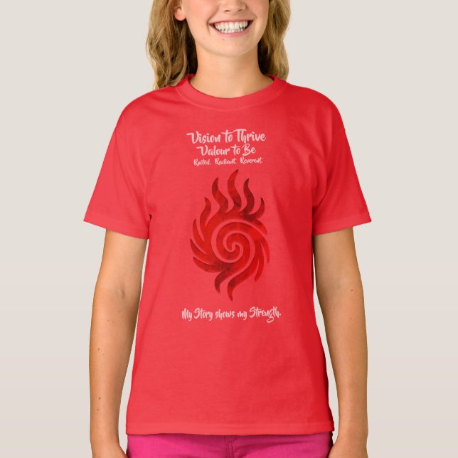 VTVB-STORYSTRENGTH2-T - T-Shirt (Front)