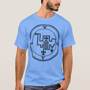 Vual Sigil Gives the Love of Women Black T-Shirt