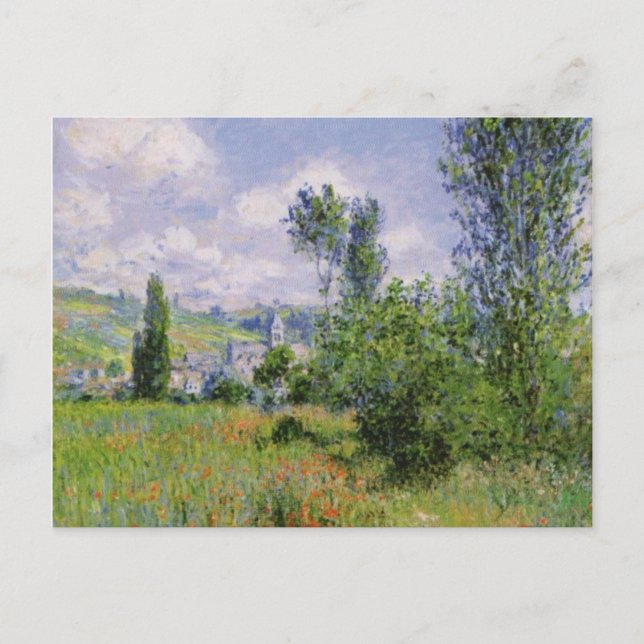 Vue de Vétheuil Postcard (Front)