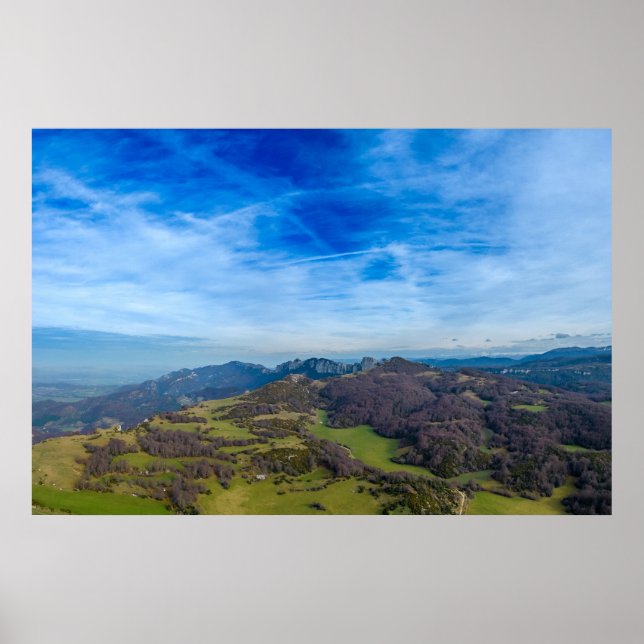 vue montagne de léoncel poster (Front)