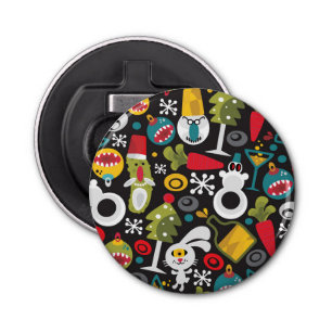 vUgly Christmas and Happy New Year Bottle Opener