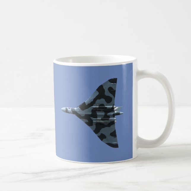 Vulcan bomber in flight coffee mug (Right)