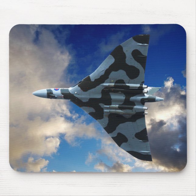 Vulcan bomber in flight mouse mat (Front)