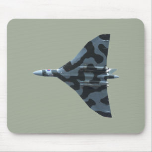 Vulcan bomber in flight mouse mat