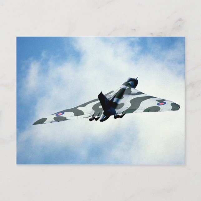 Vulcan Bomber Postcard (Front)