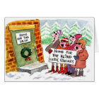 Vulgar Christmas Card - Blind/Deaf