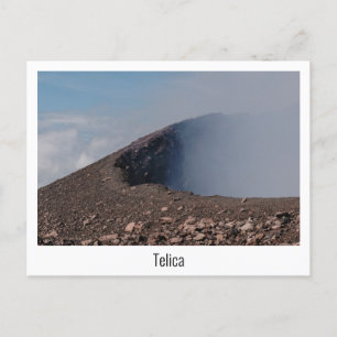 Vulkan Telica in Nicaragua Postcard