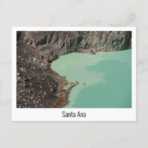 Vulkankrater Santa Ana in El Salvador Postcard