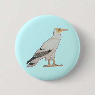 Vulture 6 Cm Round Badge