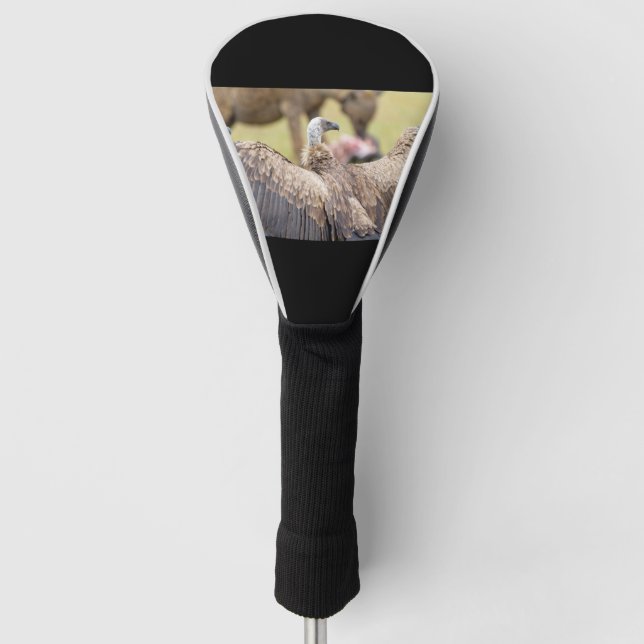 Vulture and Hyena Golf Head Cover (Front)