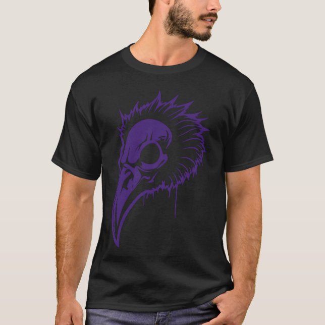 Vulture Bird Head Vector Single Colour boy T-Shirt (Front)