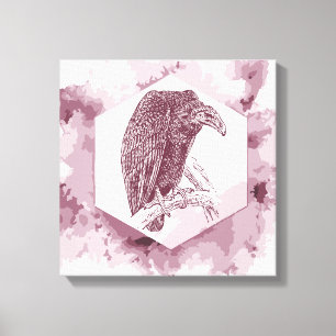 vulture canvas print