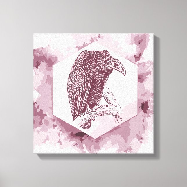 vulture canvas print (Front)