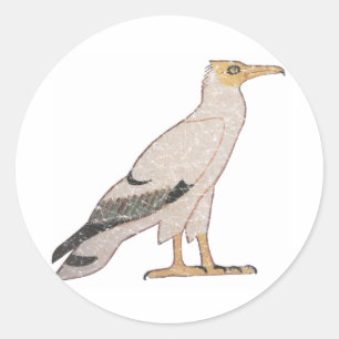 Vulture Classic Round Sticker