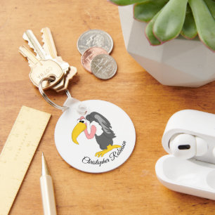 Vulture Design Key Ring