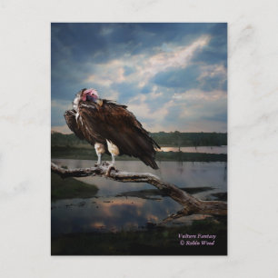 Vulture Fantasy Postcard