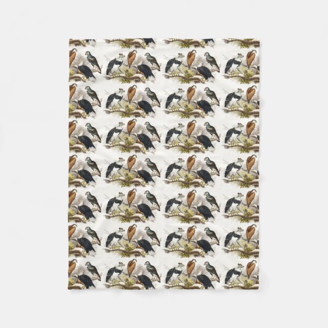 vulture   fleece blanket (Front)