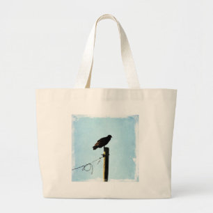 Vulture Large Tote Bag