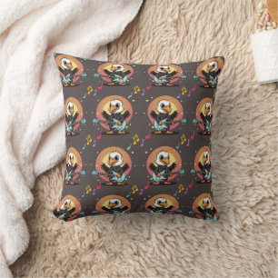 Vulture Music Kawaii Print Cushion