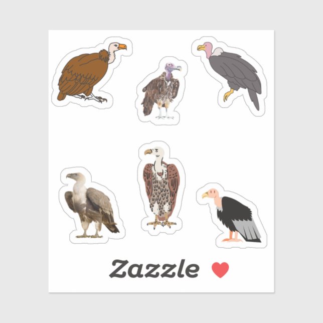Vulture Stickers (Sheet)