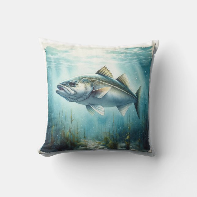 Vulture Valor REF165 - Watercolor Cushion (Front)