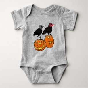 Vultures Celebrate Halloween! Baby Bodysuit