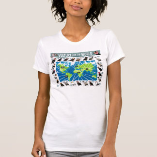 Vultures of the World Map T-Shirt
