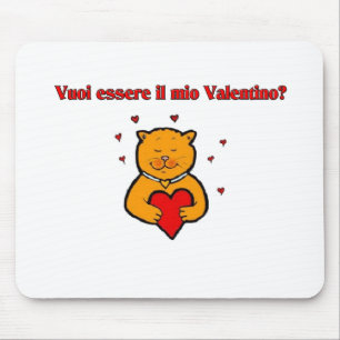 Vuoi essere il mio Valentino? Mouse Mat