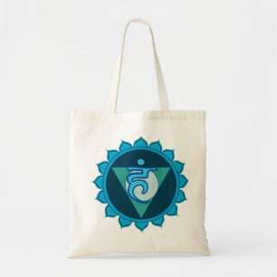 Vushudha or Throat Blue Chakra Tote Bag