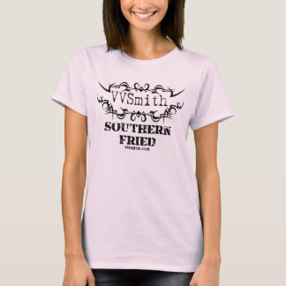 VVSmith One Sided Long Sleeve LadiesSouthern Fried T-Shirt