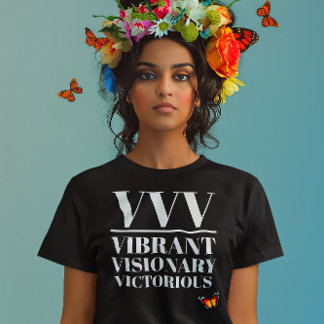 VVV- Vibrant, Visionary, Victorious Tri-Blend Shirt