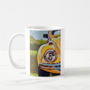 VW Bug Painting - Gift for VW Bug Lovers Coffee Mug