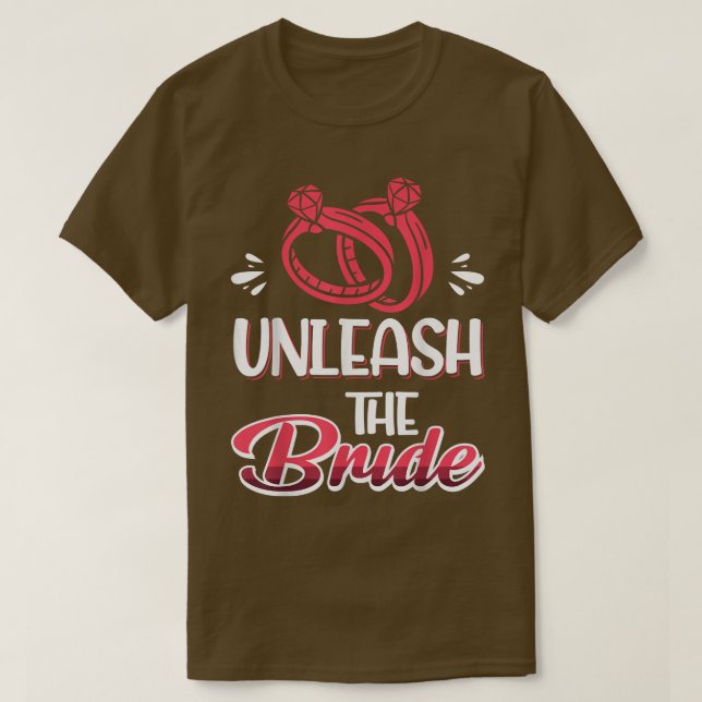 Vwol Unleash The Bride T-Shirt (Design Front)