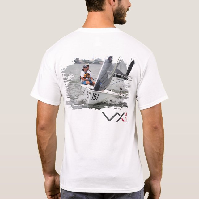 VX One T-Shirt - Design on Back (Back)