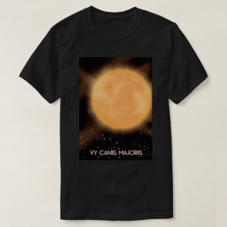 VY Canis Majoris Sun space art poster. T-Shirt