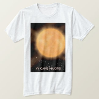 VY Canis Majoris Sun space art poster. T-Shirt