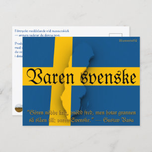 Vycard — Varen Swede Postcard