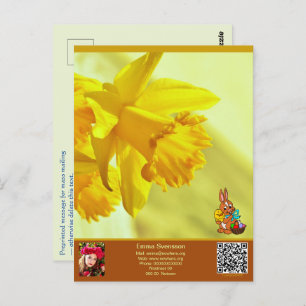 Vykort — Connect, Easter Postcard